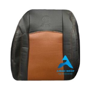 روکش صندلی H30 کراس چرم رنگ مشکی مارون
