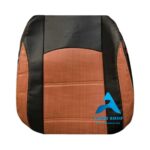روکش صندلی H30 کراس چرم رنگ مشکی مارون