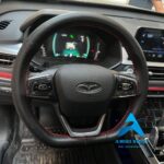 دورفرمان دوختی فردا موتور SX5 مشکی دوخت قرمز