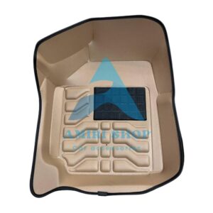 کفپوش پنج بعدی اطلس برند ULTIMATE رنگ کرم نوار مشکی