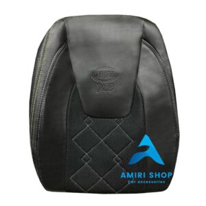روکش صندلی ام وی ام X33 کراس چرم وسط پارچه اسپایسر رنگ مشکی