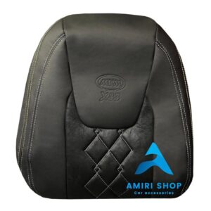 روکش صندلی ام وی ام X33 کراس چرم وسط پارچه رنگ مشکی دوخت فابریک