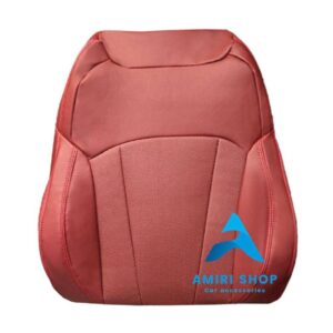 روکش صندلی بک X3 پرو BAC X3 PRO تمام چرم رنگ زرشکی