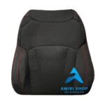 روکش صندلی بک X3 پرو BAC X3 PRO تمام پارچه رنگ مشکی دوخت قرمز