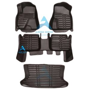 کفپوش پنج بعدی و کفی صندوق ام وی ام X33 S رنگ مشکی برند AM