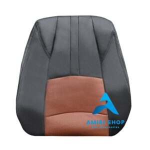 روکش صندلی فردا موتور FMC 511 تمام چرم رنگ مشکی مارون