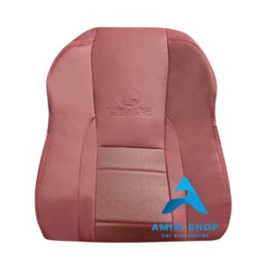 روکش صندلی لکسوس NX200 تمام چرم رنگ زرشکی