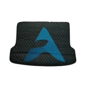 کفپوش صندوق گلدوزی لوکانو L7 رنگ مشکی