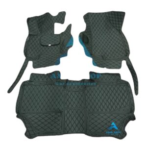 کفپوش شش بعدی گلدوزی لوکانو L7 رنگ مشکی