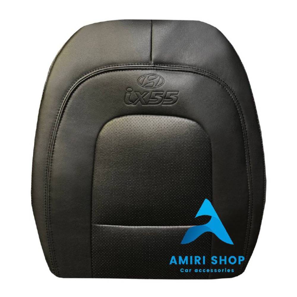 امیری شاپ (10) روکش صندلی وراکروز ix55 تمام چرم خارجی رنگ مشکی