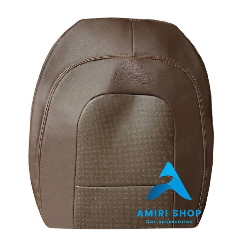 امیری شاپ (11) روکش صندلی وراکروز ix55 تمام چرم رنگ موکا قهوهای