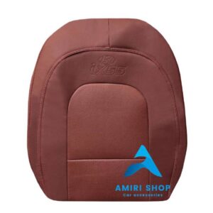 روکش صندلی وراکروز ix55 تمام چرم رنگ زرشکی