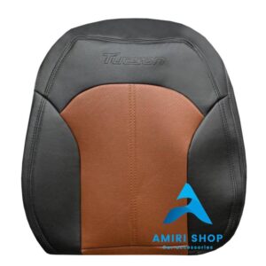 روکش صندلی توسان ix35 تمام چرم رنگ مشکی مارون