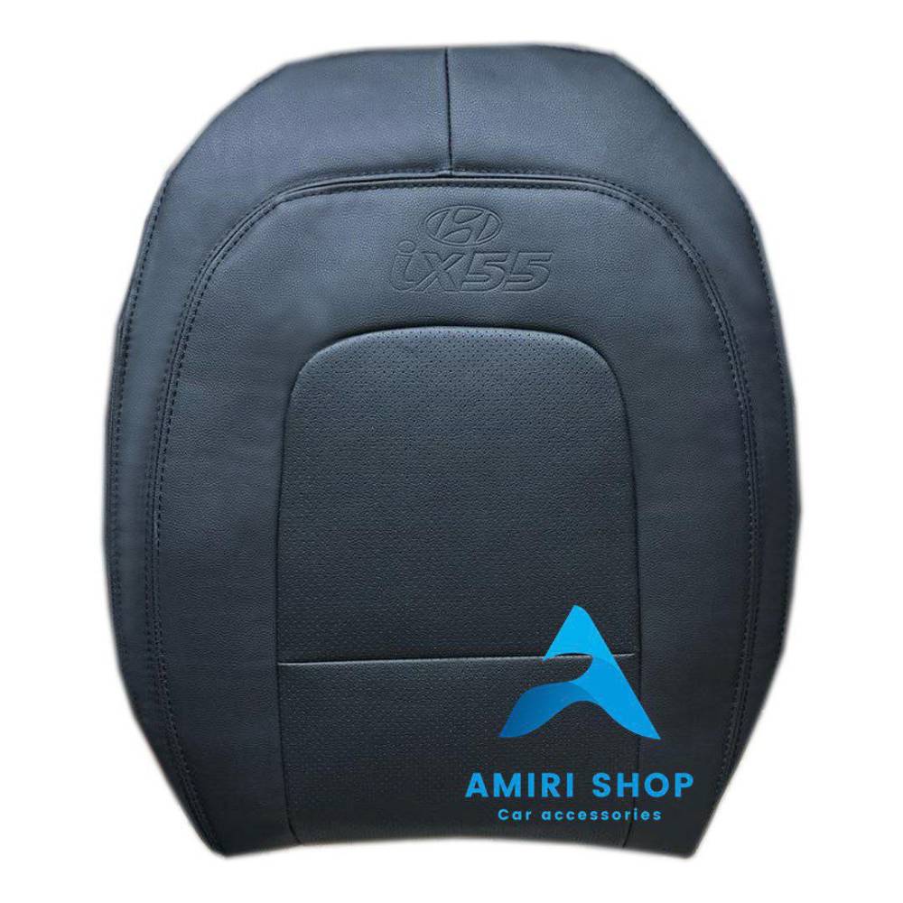 امیری شاپ (17) روکش صندلی وراکروز ix55 تمام چرم رنگ مشکی
