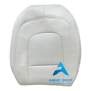 روکش صندلی وراکروز ix55 تمام چرم رنگ کرم استخوانی