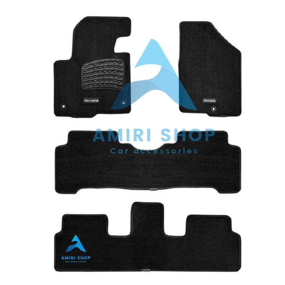 امیری شاپ (2) کفپوش موکتی سانتافه نیو ix45 رنگ مشکی