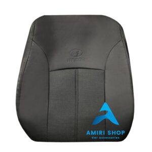 روکش صندلی ورنا تمام چرم رنگ مشکی