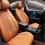 روکش صندلی سوناتا ال اف LF تمام چرم رنگ مارون