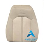 روکش صندلی سوناتا ال اف LF تمام چرم رنگ کرم استخوانی