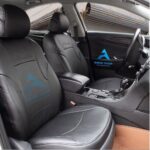 روکش صندلی سوناتا وایف YF تمام چرم خارجی رنگ مشکی