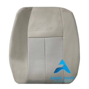 روکش صندلی سوناتا NF تمام چرم رنگ کرم استخوانی