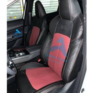 روکش صندلی چانگان CS55 پلاس تمام چرم رنگ مشکی زرشکی