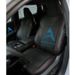 روکش صندلی چانگان CS55 پلاس تمام چرم رنگ مشکی دوخت قرمز