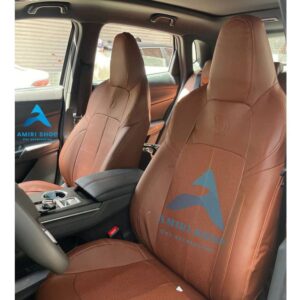 روکش صندلی چانگان CS55 پلاس تمام چرم رنگ مارون روشن