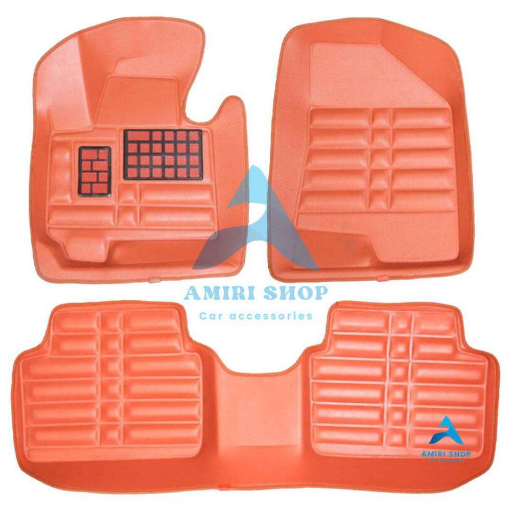 امیری شاپ (23) کفپوش پنج بعدی توسان ix35 رنگ مارون برند AM