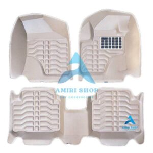 کفپوش پنج بعدی وراکروز ix55 رنگ کرم برند ULTIMATE