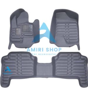 کفپوش پنج بعدی سانتافه قدیم 2006-2011 رنگ طوسی