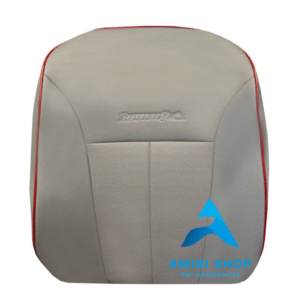 روکش صندلی سانتافه قدیم 2006-2011 تمام چرم رنگ طوسی روشن