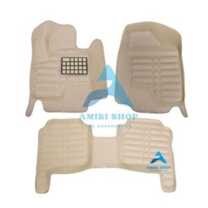 کفپوش پنج بعدی سانتافه قدیم 2006-2011 رنگ کرم