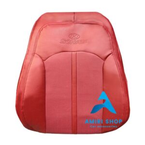 روکش صندلی سوناتا ال اف LF تمام چرم رنگ زرشکی