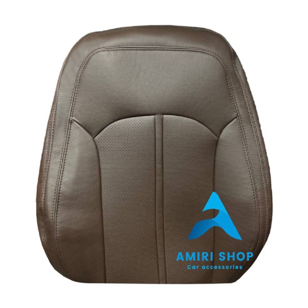 امیری شاپ (59) روکش صندلی سوناتا ال اف LF تمام چرم خارجی رنگ موکا قهوهای