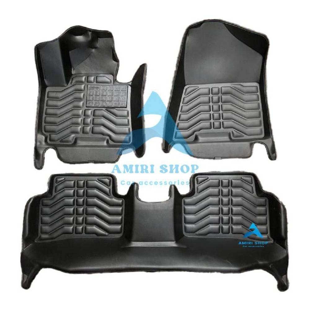 امیری شاپ (6) کفپوش پنج بعدی توسان نیو 2016-2019 رنگ مشکی برند ULTIMATE