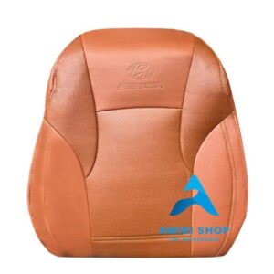 روکش صندلی سوناتا وایف YF تمام چرم رنگ مارون