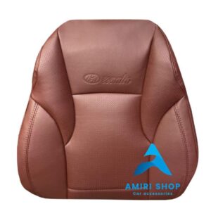 روکش صندلی سوناتا وایف YF تمام چرم خارجی رنگ زرشکی