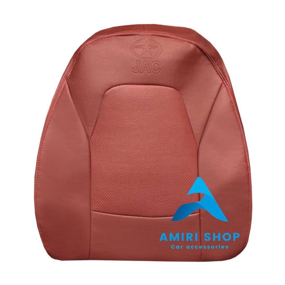 امیری شاپ (76) روکش صندلی جک j4 تمام چرم رنگ زرشکی