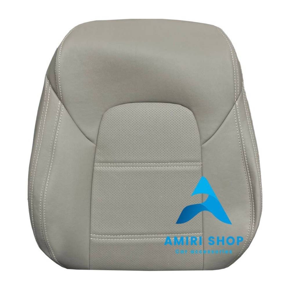 امیری شاپ (8) روکش صندلی اسپورتیج نیو 2016-2019 تمام چرم رنگ کرم استخوانی