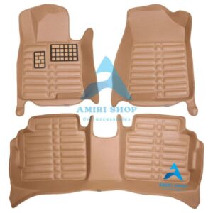 کفپوش پنج بعدی سوناتا وایف YF رنگ کرم برند AM