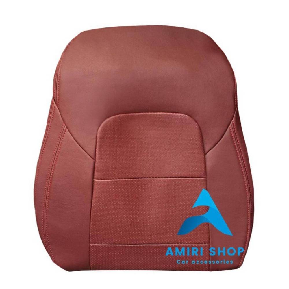 امیری شاپ (9) روکش صندلی اسپورتیج نیو 2016-2019 تمام چرم رنگ زرشکی