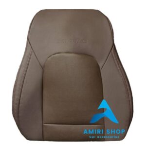 روکش صندلی سانتافه نیو ix45 تمام چرم رنگ موکا قهوه‌ای