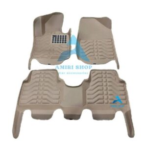 کفپوش پنج بعدی سانتافه نیو ix45 رنگ کرم برند ULTIMATE