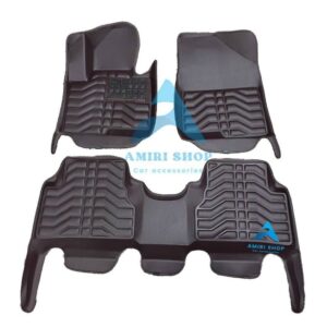 کفپوش پنج بعدی سانتافه نیو ix45 رنگ موکا قهوه‌ای برند ULTIMATE