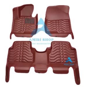 کفپوش پنج بعدی سانتافه نیو ix45 رنگ زرشکی برند ULTIMATE