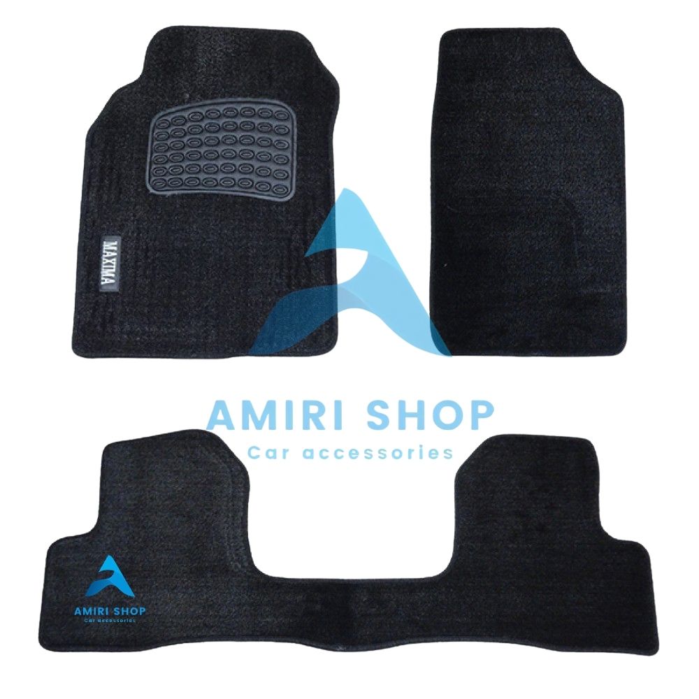 امیری شاپ (1) کفپوش موکتی ماکسیما رنگ مشکی