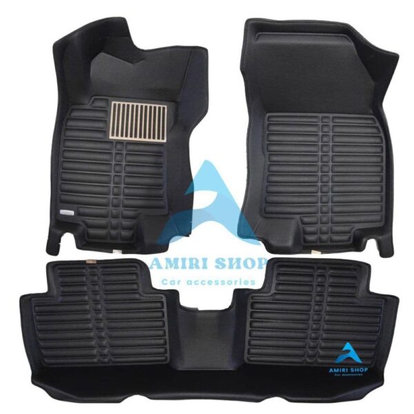 کفپوش پنج بعدی نیسان ایکستریل X-TRAIL رنگ مشکی