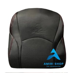 روکش صندلی نیسان جوک تمام چرم رنگ مشکی دوخت قرمز