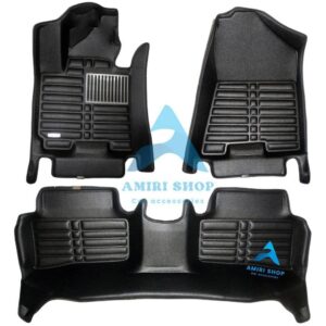 کفپوش پنج بعدی خارجی توسان 2023-2024 رنگ مشکی برند AM